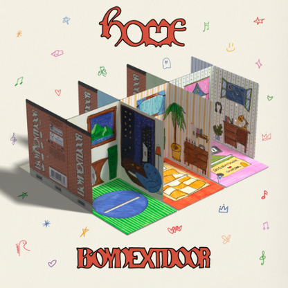 BOYNEXTDOOR 1ST STUDIO ALBUM - HOME (WEVERSE ALBUMS VER.)