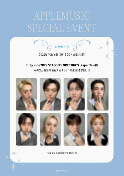 [PRE-ORDER] STRAY KIDS - 2027 SEASON'S GREETINGS [PAPER TALE]