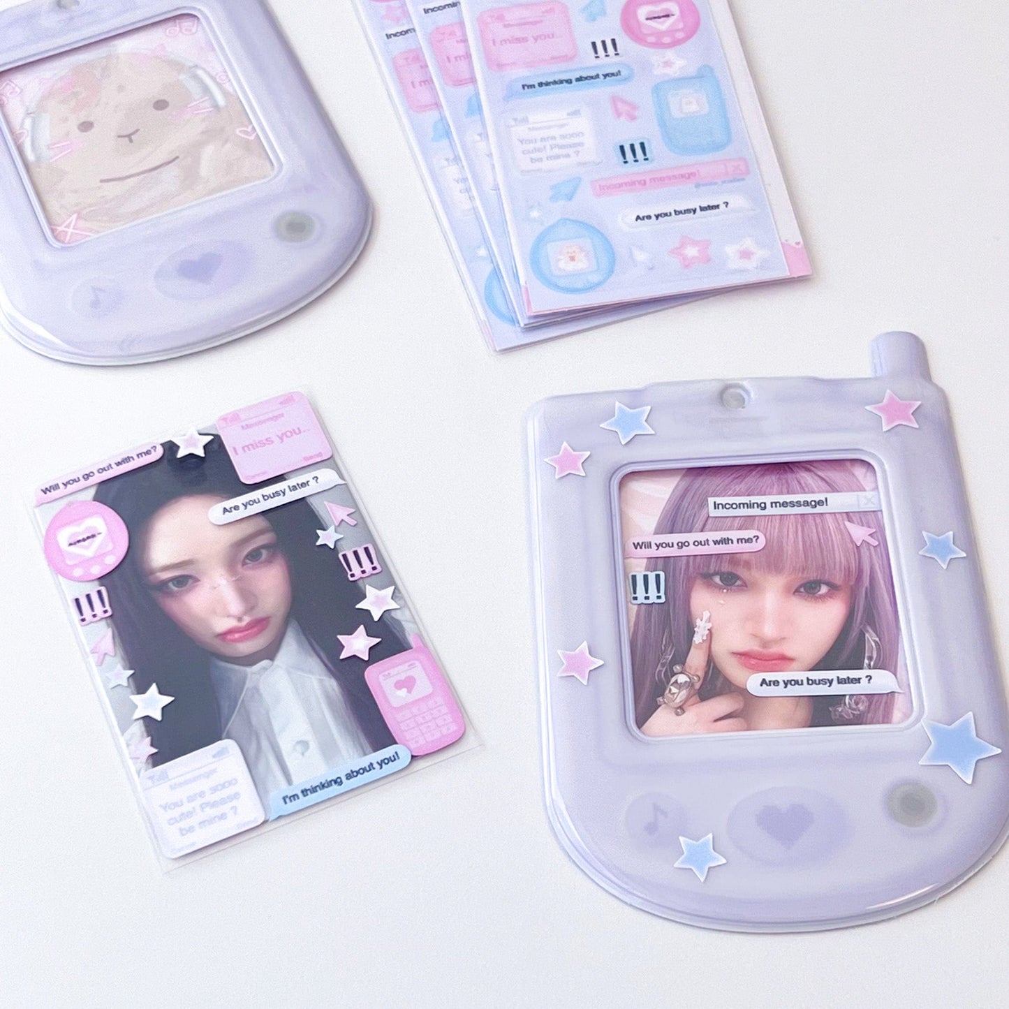 MINS STUDIOS Cellphone Card Holder