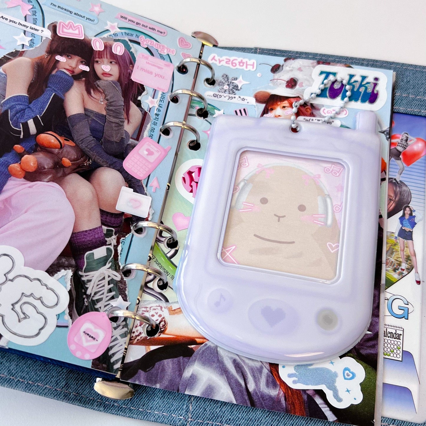 MINS STUDIOS Cellphone Card Holder