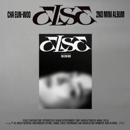 (POB) CHA EUNWOO (ASTRO) - 2nd Mini Album [ELSE]