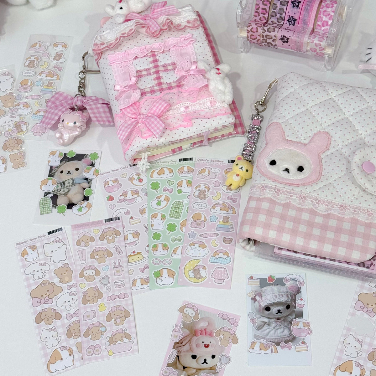 Ribbon Bow Club Sticker
