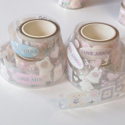 MINS STUDIOS Ooyoo Puppy Sticker Roll