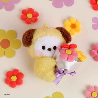 BT21 minini doll key ring [bouquet]