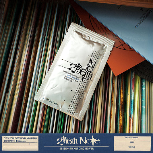 CLOSE YOUR EYES - 256th Note [4th Mini Album - Digging Ver.]