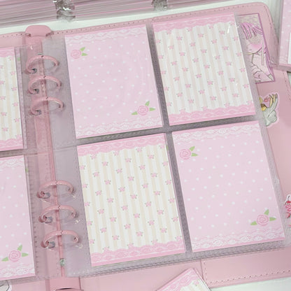 MINS STUDIOS Coquette Binder Pocket Paper