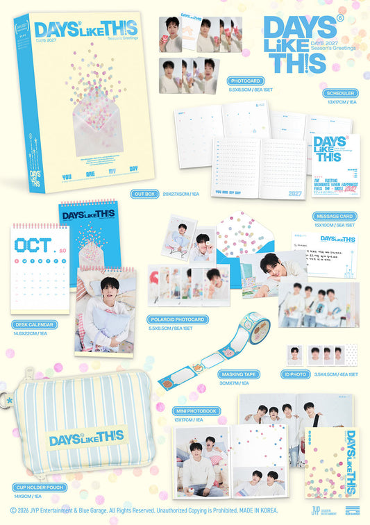 [PRE-ORDER] DAY6 2027 Season's Greetings [DAYS LIKE THIS]