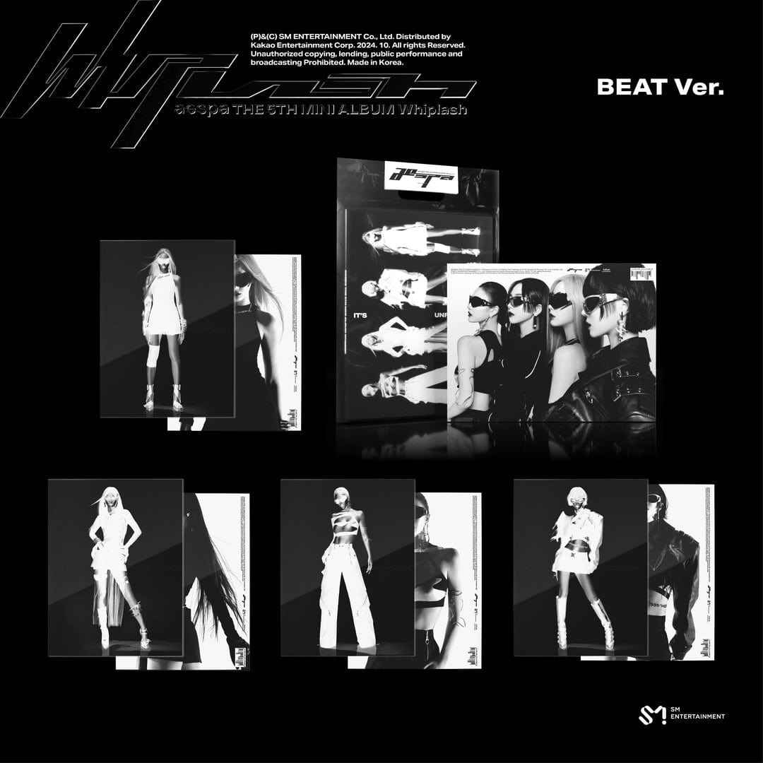 AESPA 5th Mini Album Whiplash (BEAT Ver.)