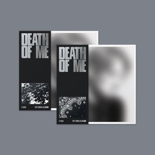 EVAN - 1st Mini Album [DEATH OF ME] (BANDANA Ver.)