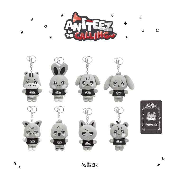 ATEEZ - [ANITEEZ IN THE CALLING] MD PLUSH KEYRING
