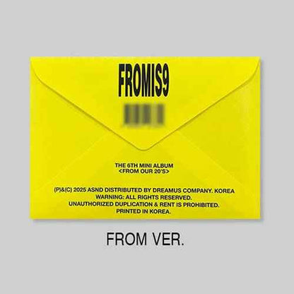 fromis_9 - 6th Mini Album [From Our 20’s] (Postcard Ver.)