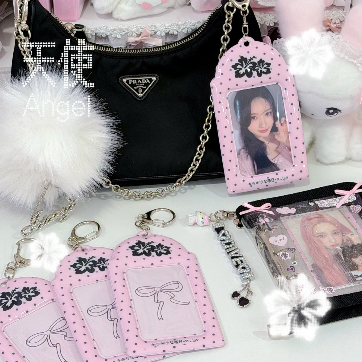 MINS STUDIOS Gal Paradise Card Holder