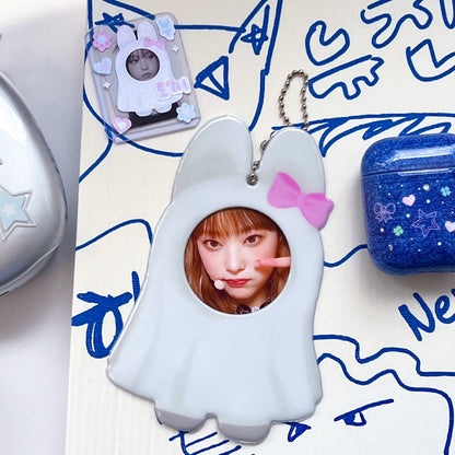 MINS STUDIOS Ghost Bunny Card Holder