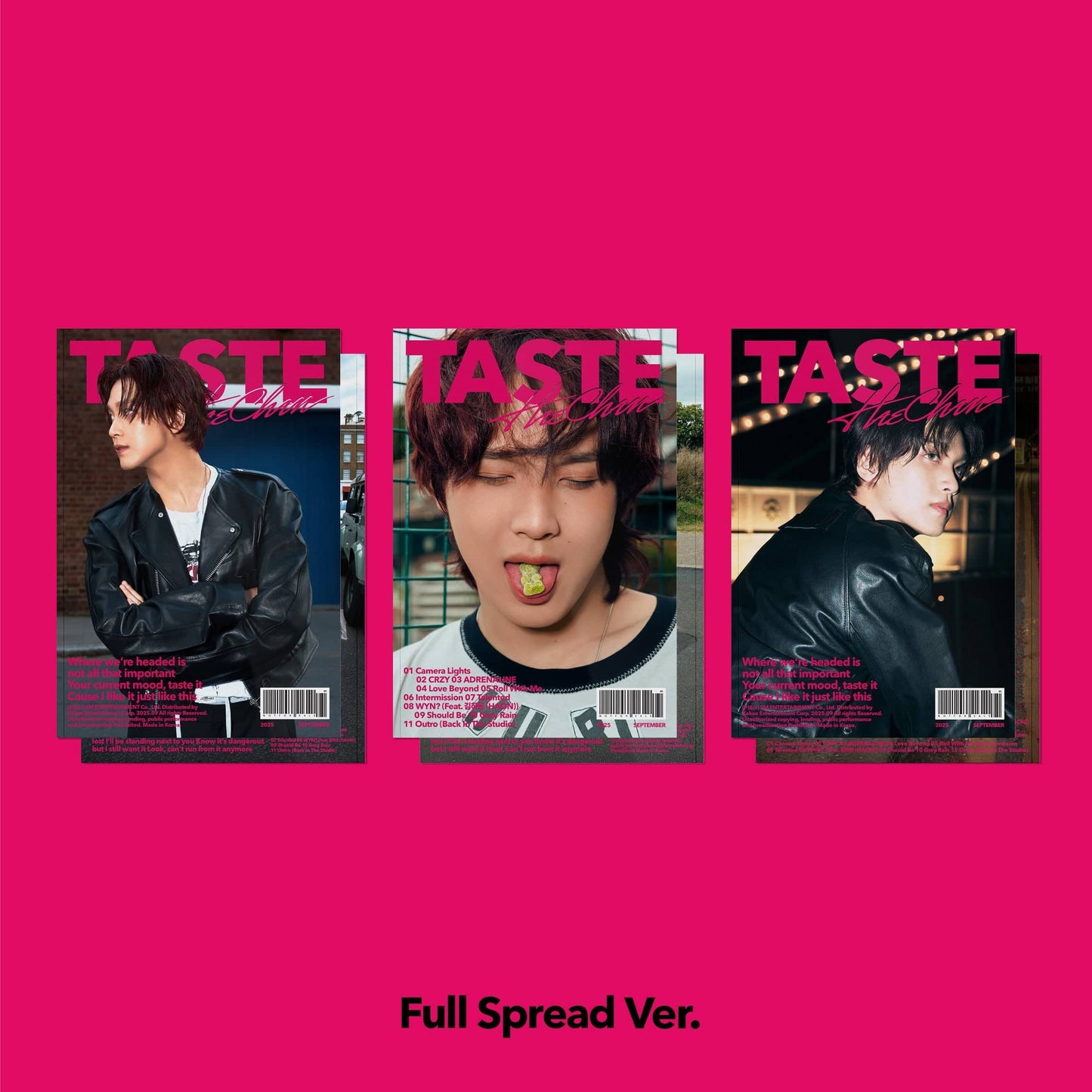 HAECHAN - 1st Full Album [TASTE] (Full Spread Ver.)