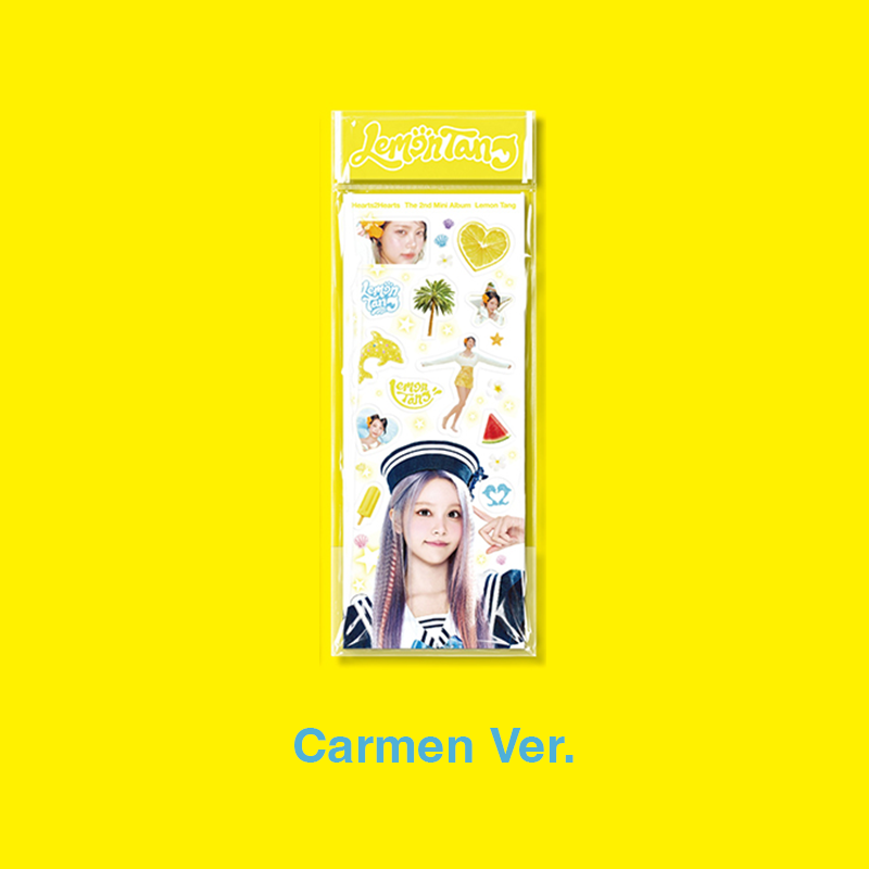 Hearts2Hearts Lemon Tang 2nd Mini Album Sticker Ver - Carmen Ver - main image