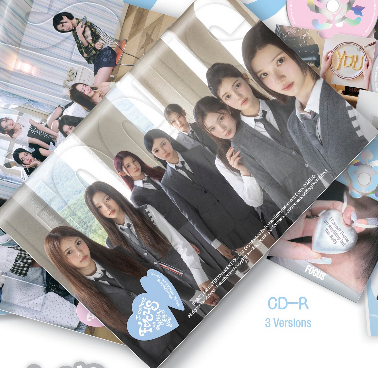 (POB) Hearts2Hearts - 1st Mini Album [FOCUS] (Photobook Ver.)