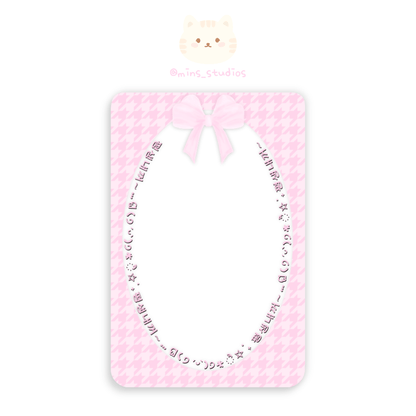 MINS STUDIOS Forever Mine Deco Frame