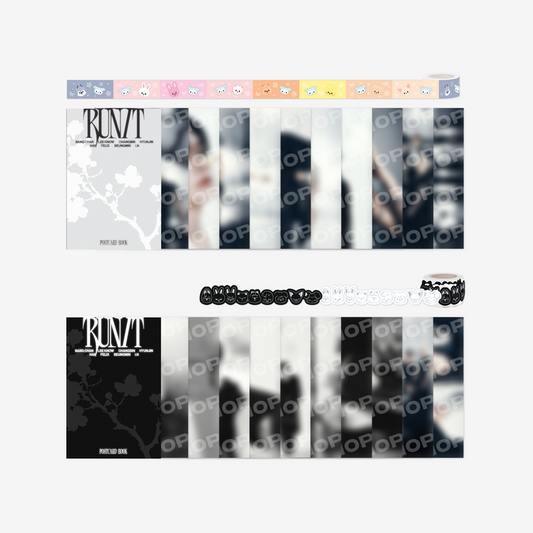 [PRE-ORDER] Stray Kids - [RUN IT SEOUL] POSTCARD BOOK & ROLL STICKER SET Stray Kids  DKshop