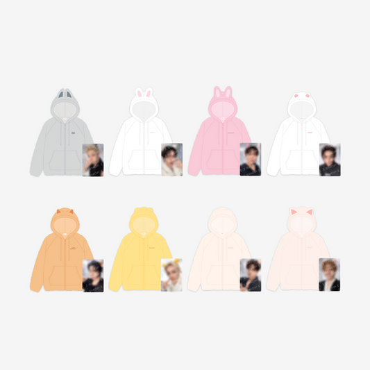 [PRE-ORDER] Stray Kids - [RUN IT SEOUL] SKZOO FLEECE HOOD ZIP-UP