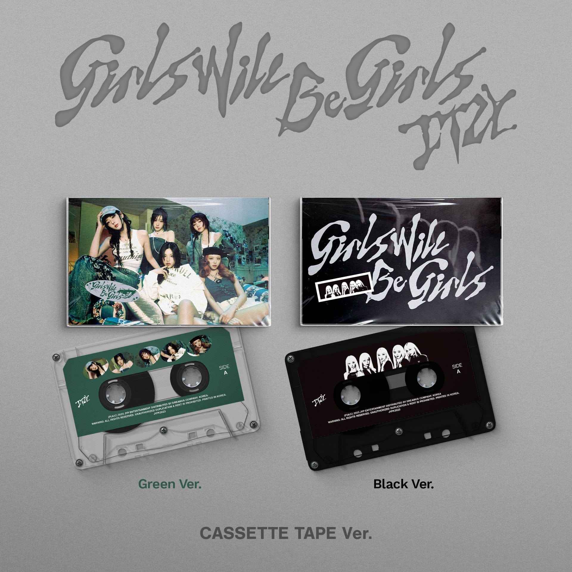 ITZY - [Girls Will Be Girls] (Cassette Tape Ver.) (POB)