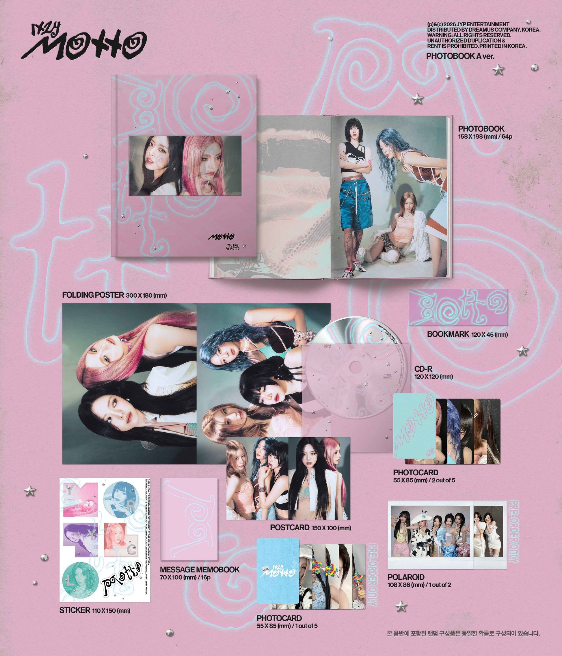 ITZY 12TH MINI ALBUM - MOTTO (PHOTOBOOK VER.)