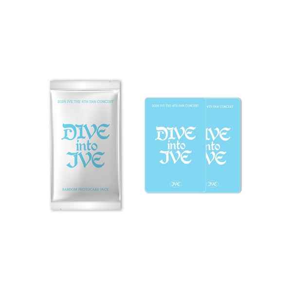 IVE - [2026 IVE THE 4TH FAN CONCERT 'DIVE into IVE' OFFICIAL MD] RANDOM PHOTOCARD PACK