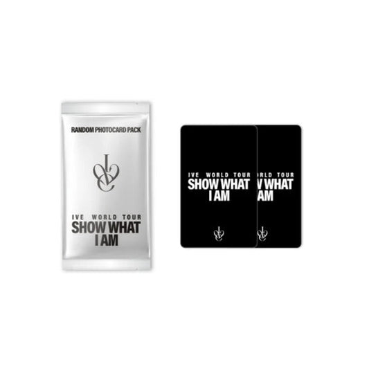 IVE - WORLD TOUR [SHOW WHAT I AM] RANDOM PHOTOCARD PACK