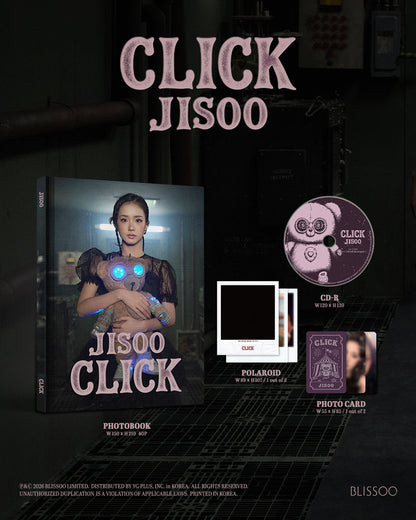JISOO - Single Album [CLICK] PHOTOBOOK VER.