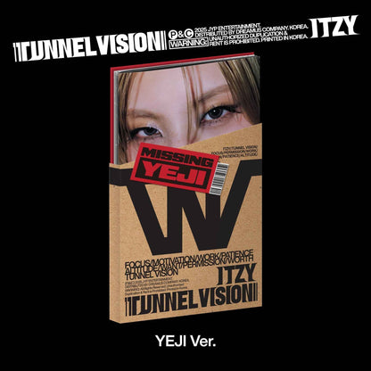 (POB) ITZY - [TUNNEL VISION] (Member Ver.)