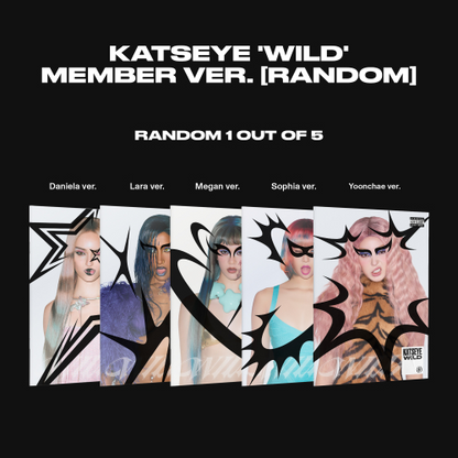 KATSEYE 3RD EP ALBUM - WILD (MEMBER VER.)