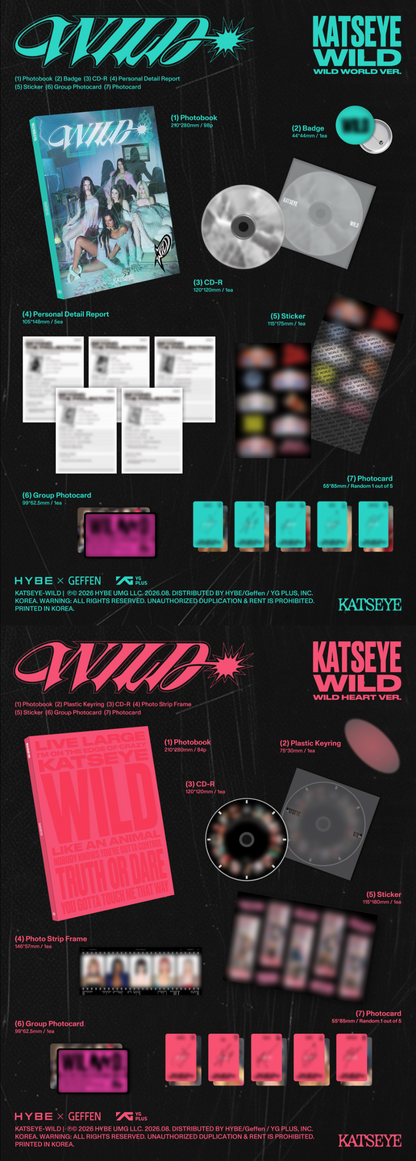 KATSEYE 3RD EP ALBUM - WILD