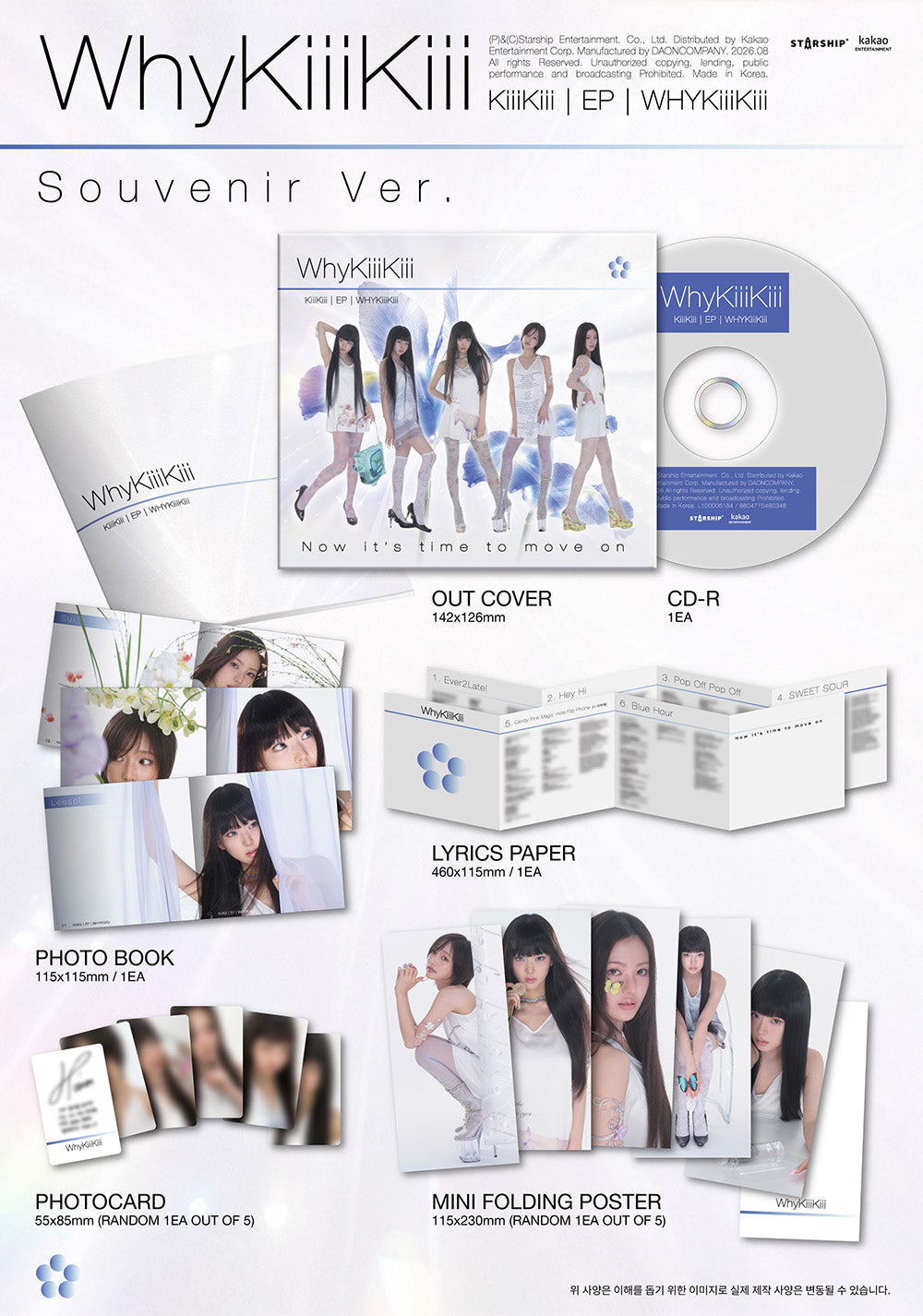 KiiiKiii - WhyKiiiKiii [3rd EP Album - SOUVENIR Ver.] gallery image 1