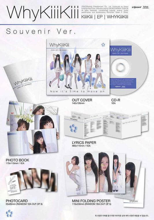 KiiiKiii - WhyKiiiKiii [3rd EP Album - SOUVENIR Ver.]
