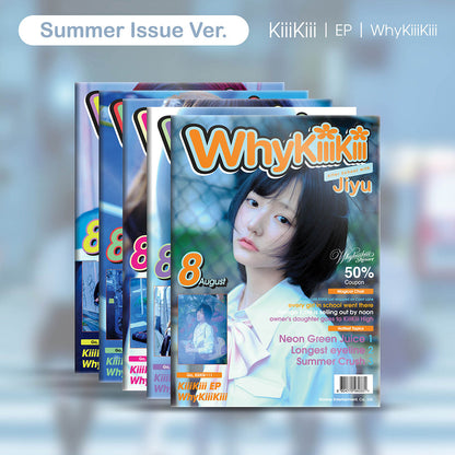 KiiiKiii WhyKiiiKiii 3rd EP Album - SUMMER ISSUE Ver - Main Image