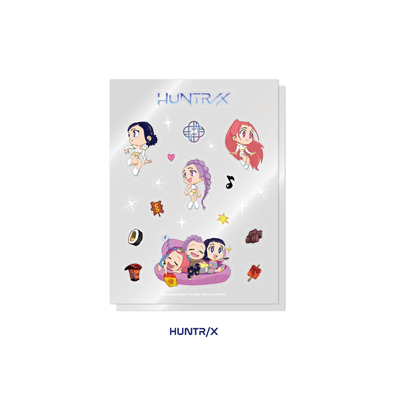 KPOP DEMON HUNTERS - OFFICIAL LIGHT STICK DECO STICKER PACK