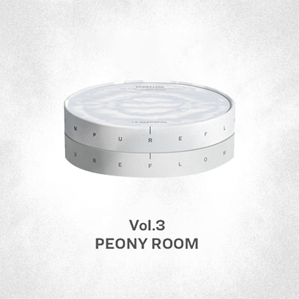 LE SSERAFIM PUREFLOW pt 1 2nd Studio Album - PEONY ROOM Ver - Main Image