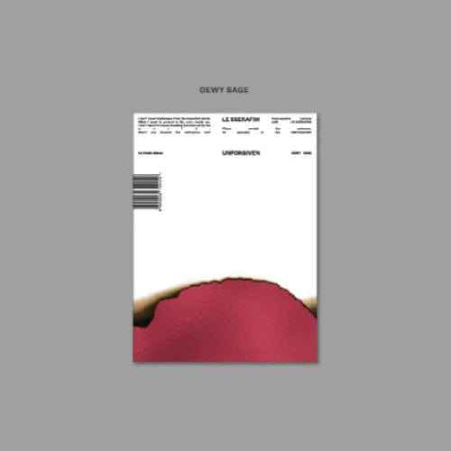 LE SSERAFIM - 1st Studio Album [UNFORGIVEN]