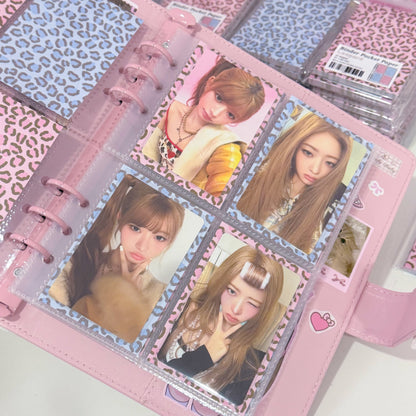 MINS STUDIOS Leopard Binder Pocket Paper