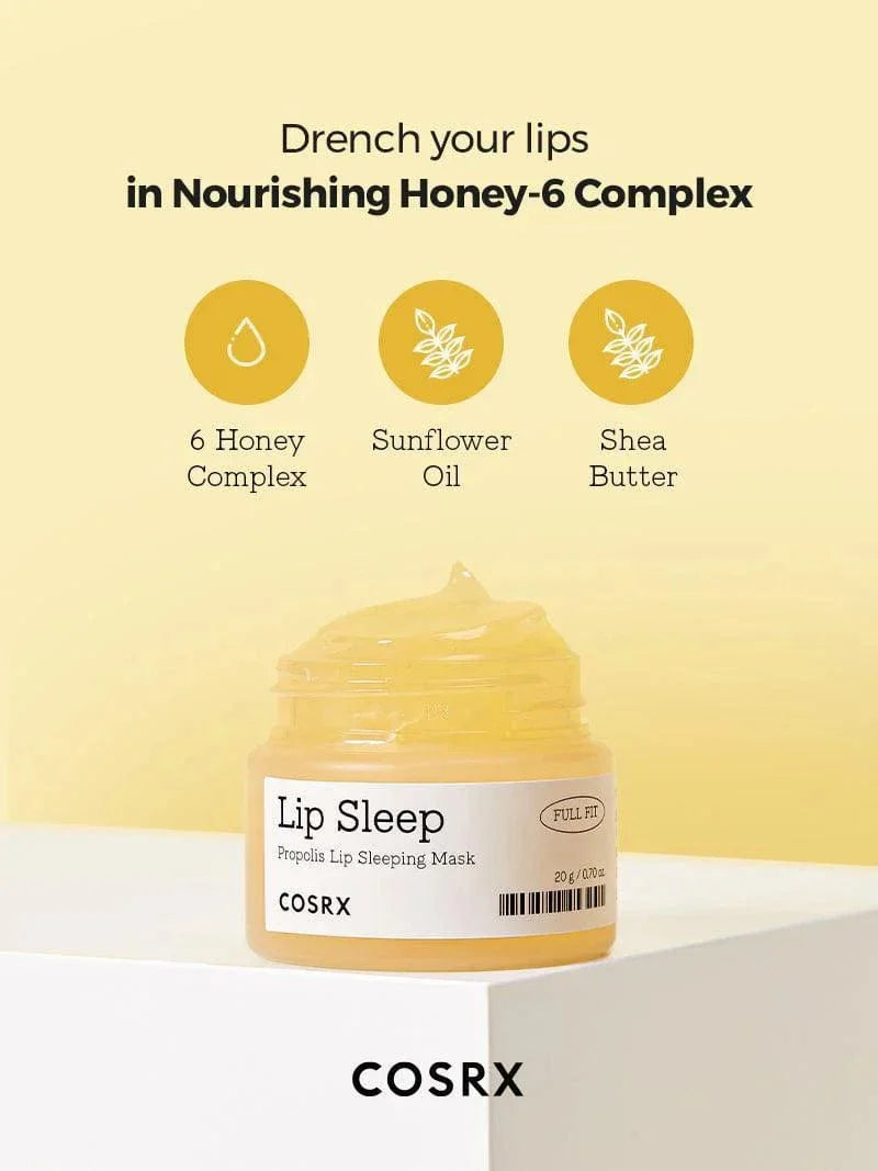 COSRX Lip Sleep - Full Fit Propolis Lip Sleeping Mask