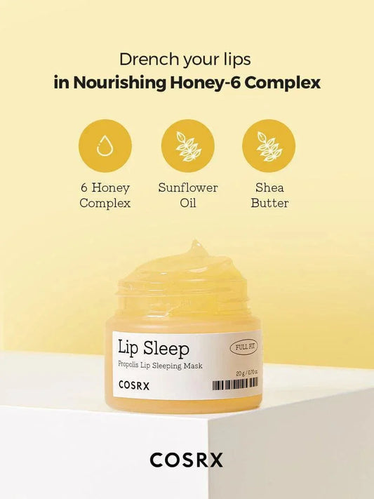 COSRX Lip Sleep - Full Fit Propolis Lip Sleeping Mask