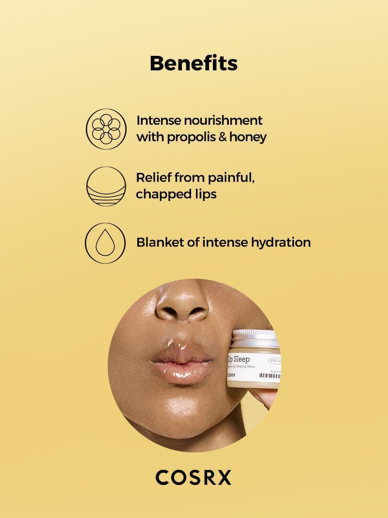 COSRX Lip Sleep - Full Fit Propolis Lip Sleeping Mask