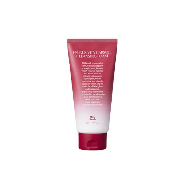 MILK TOUCH Prunus Vita Capsule Cleansing Foam 150ml