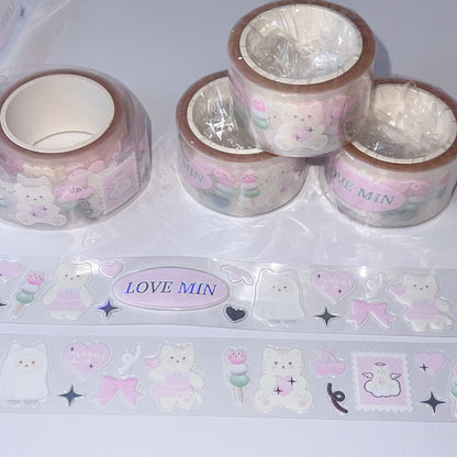 MINS STUDIOS Min Kitty Sticker Roll