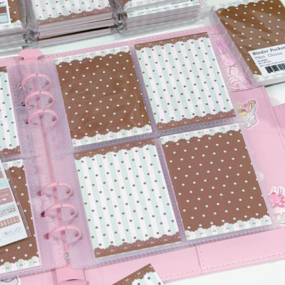 MINS STUDIOS Mint Choco Binder Pocket Paper