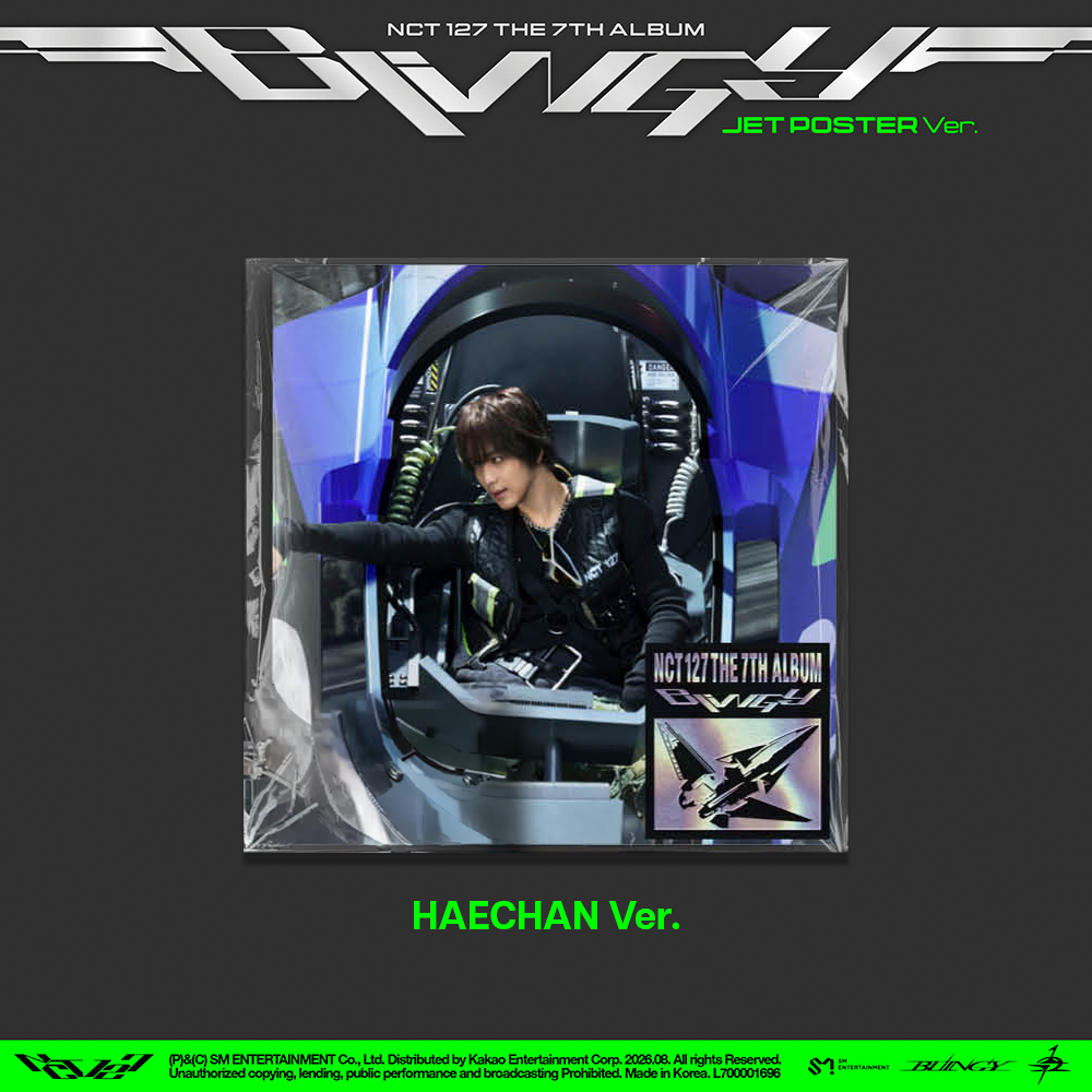 NCT 127 BLINGY 7th Album JET POSTER Ver - HAECHAN Ver - main image