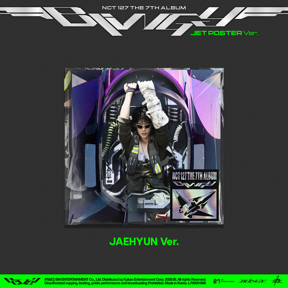 NCT 127 BLINGY 7th Album JET POSTER Ver - JAEHYUN Ver - main image