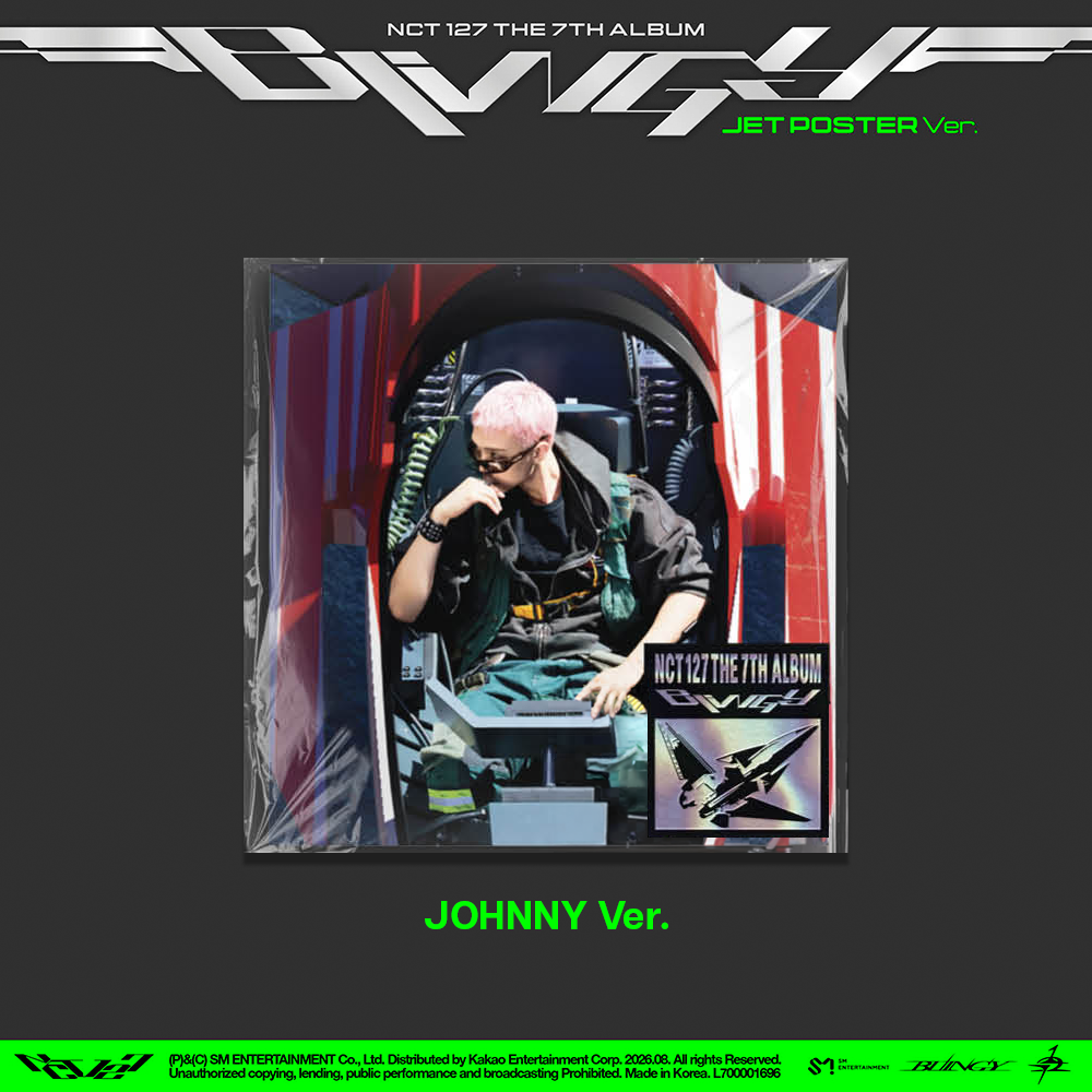 NCT 127 BLINGY 7th Album JET POSTER Ver - JOHNNY Ver - main image