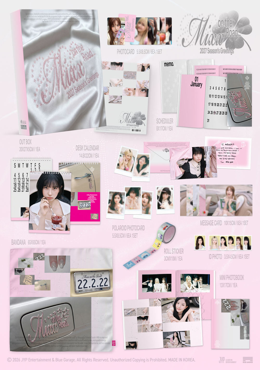 [PRE-ORDER] NMIXX - 2027 Season's Greetings [MIXX ON THE ROAD] gallery image 1