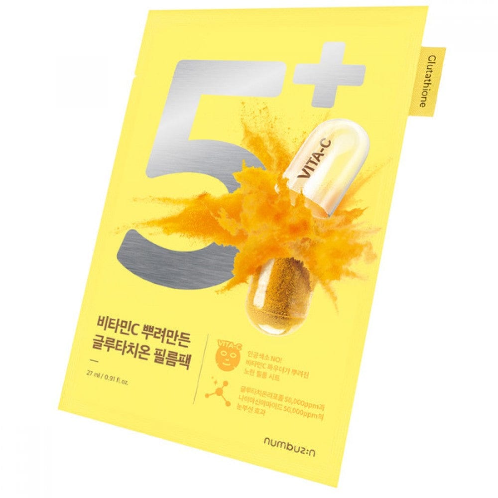 NUMBUZIN No.5 Vitamin Glutathione Spotlight Sheet Mask