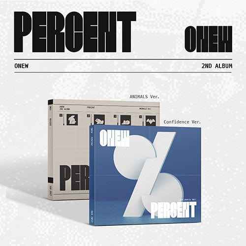 ONEW - 2nd Album [PERCENT] (Digipack Ver.)